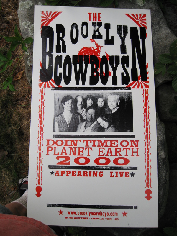Brooklyn Cowboys Hatch Print