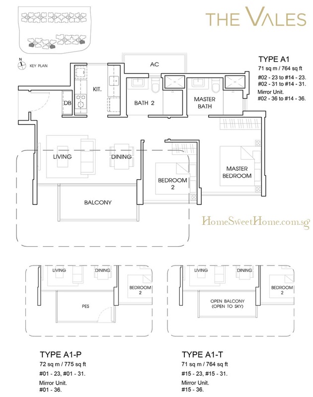 The vales ec 2 Br layout A1