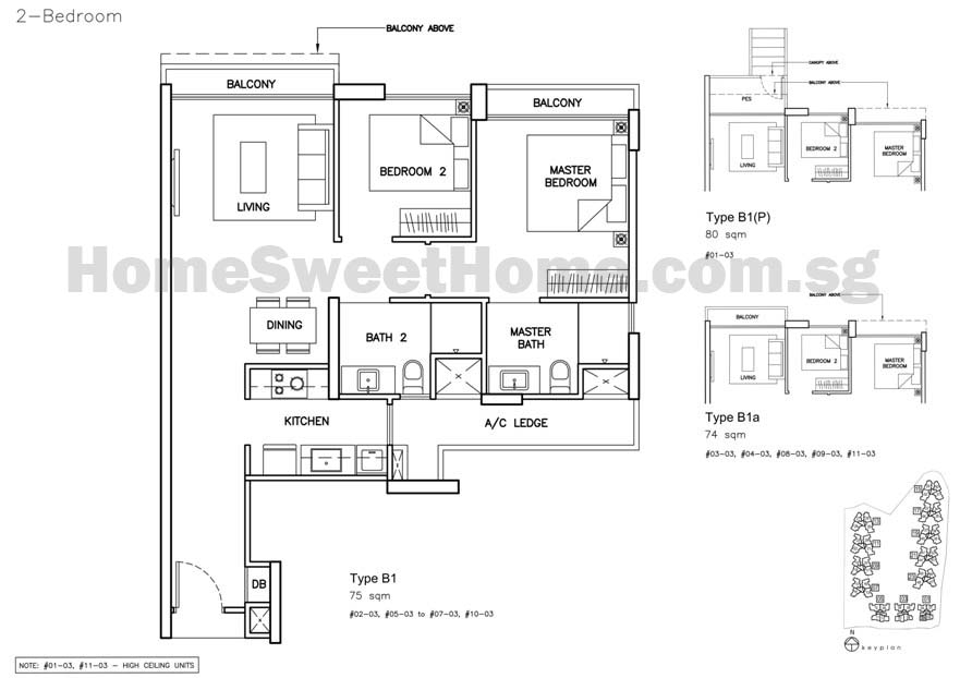 Sea Horizon Condo Floor Plan