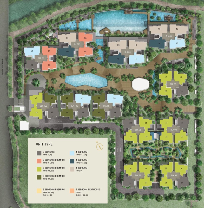 The Terrace EC Site Plan