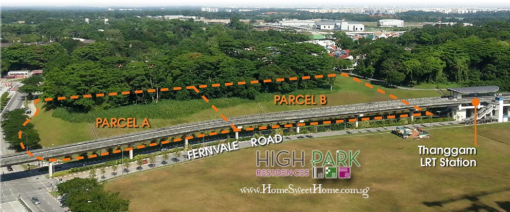High Park Residences Condo New Launch - Land Bid Price $443psf ppr, Parcel A and B