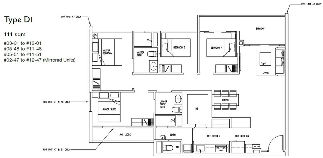4 Bedroom Condo Woodlands Forestville EC