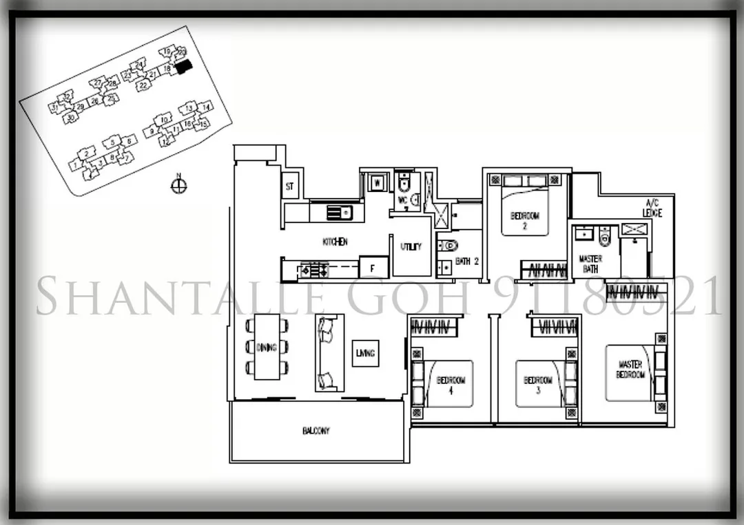 Twin fountains floor plans site plan