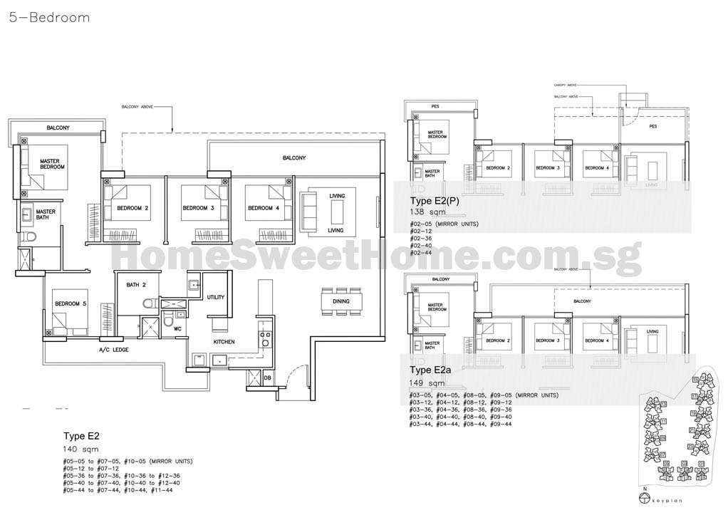 Floor Plan - 5br type E2