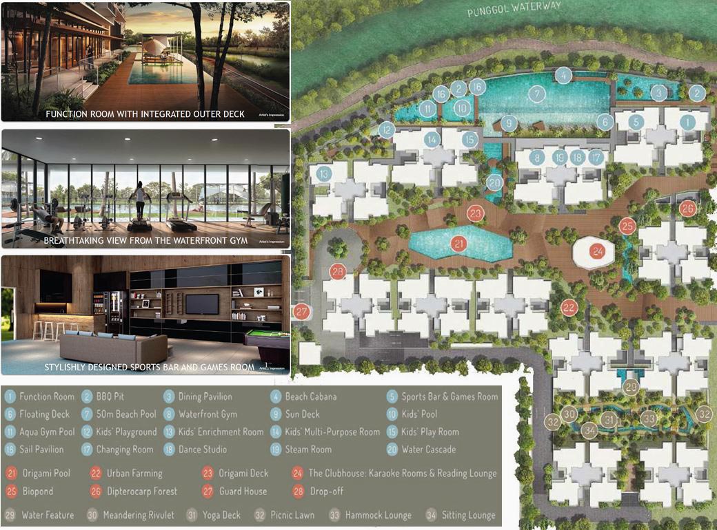 Terrace EC Site Map FloorPlans