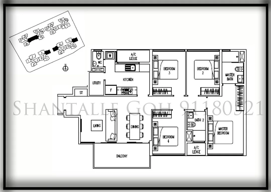 Twin fountains floor plans site plan