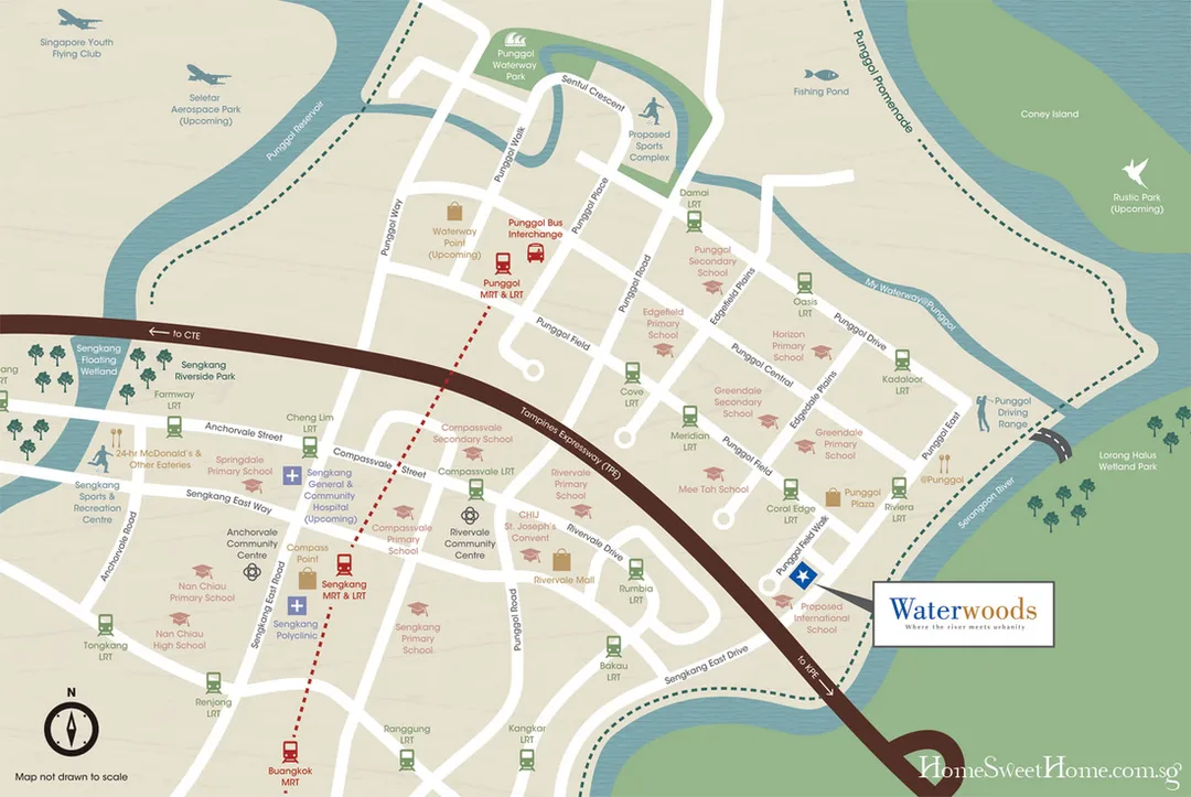Punggol New Launch Condo / EC Showflat Location