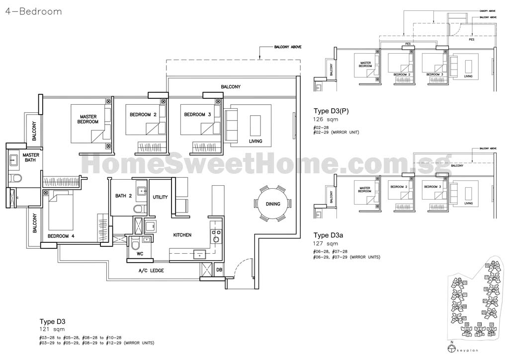 Floor Plan - 4br type D3