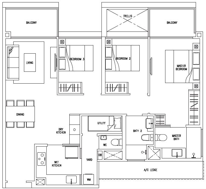 CityLife New EC Launch@Tampines Floor Plans