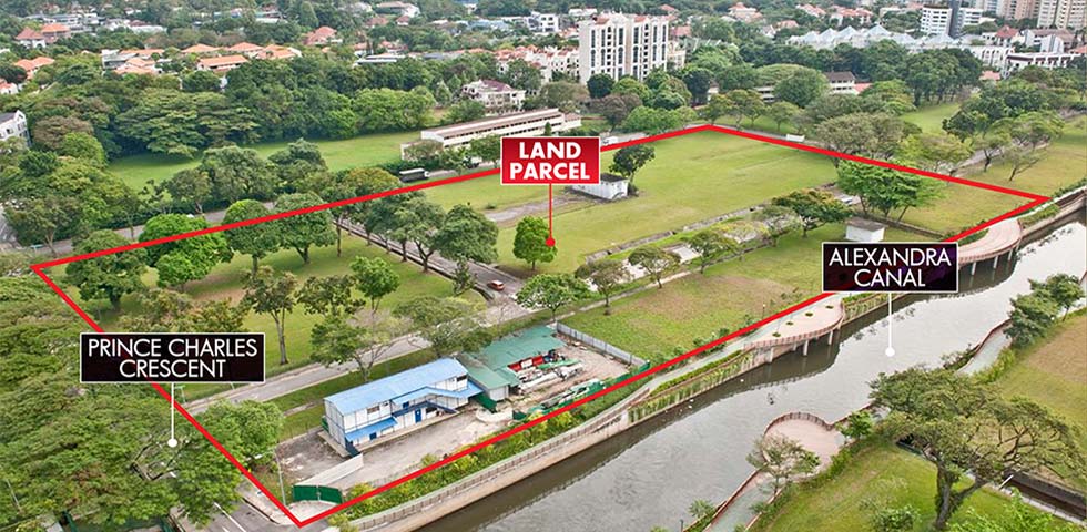 The Crest @Prince Charles Crescent Land Bid Price PSF