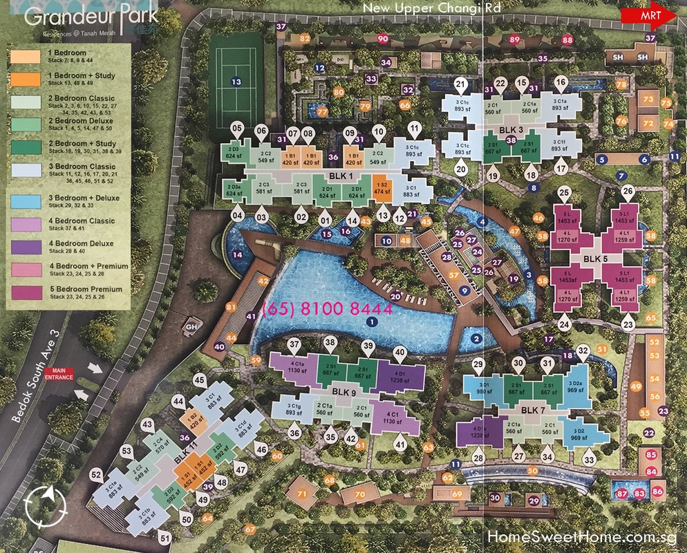 Review Grandeur Park Site Plan with Unit Mix