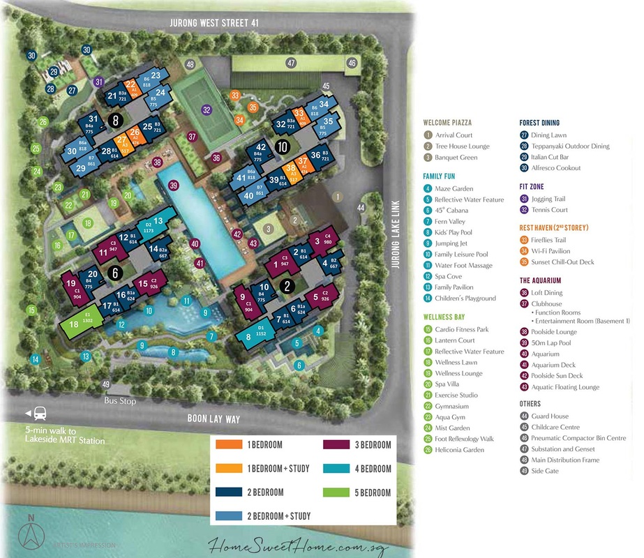 Lake Grande Site Plan
