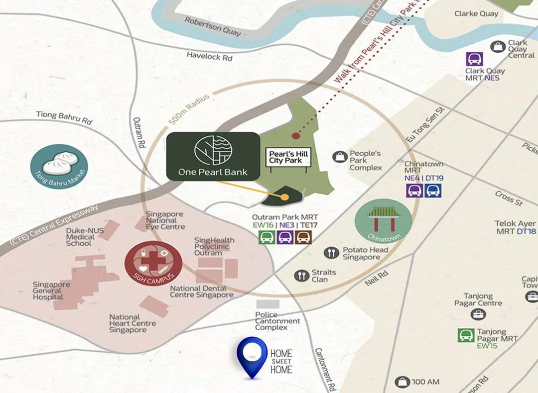 One-Pearl-Bank-Location-Map