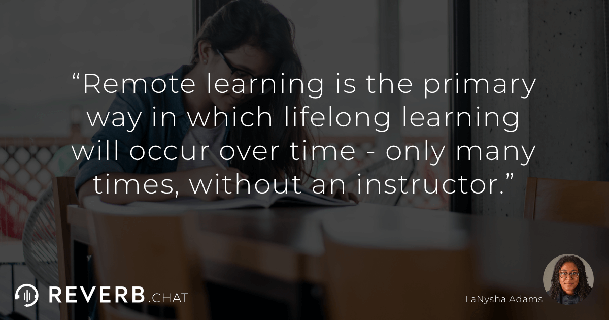 Being a Remote Student Requires Independent Learning With Structured Support