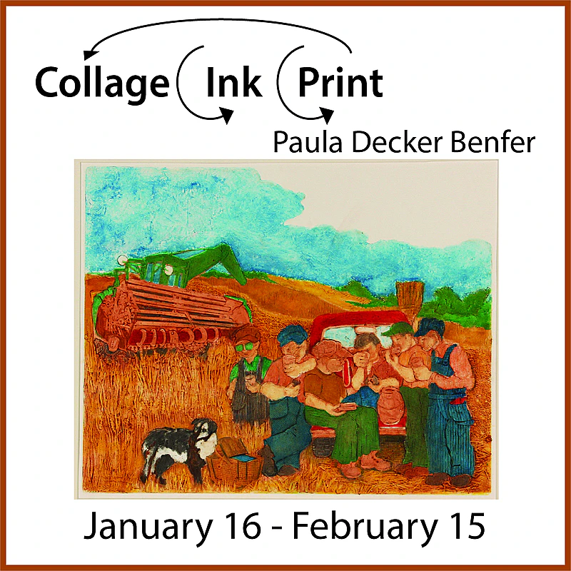 Artist reception for Paula Decker Benfer at the Troy-Hayner Cultural Center