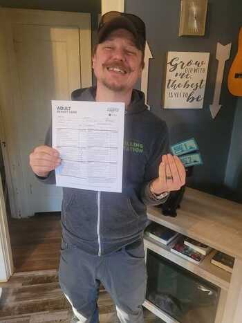 Jesse passing Adult 1 and 2 in LTS