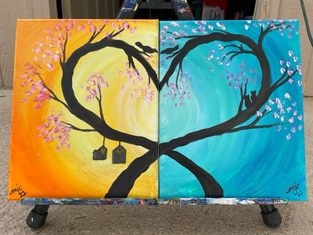 AT HOME KIT - Date Night Paint Night