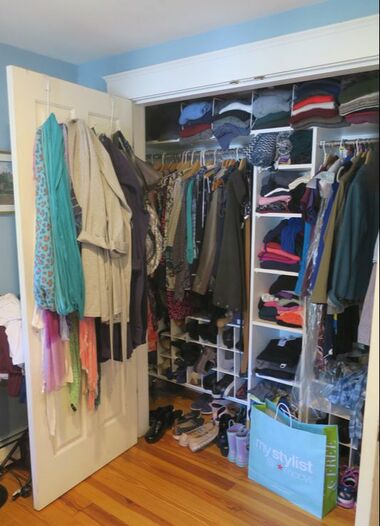 Elena Nilan, professional organizer Rhode Island closet