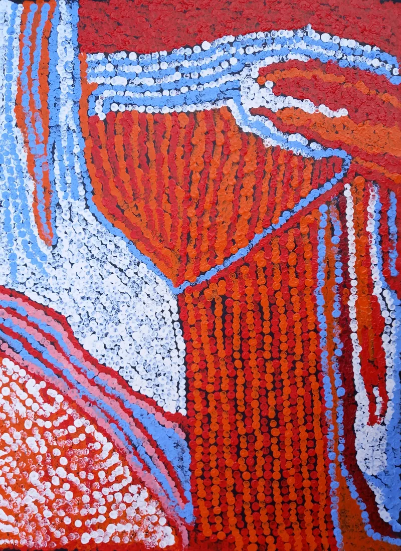 Tommy Watson 80x100cm Acrylic on linen