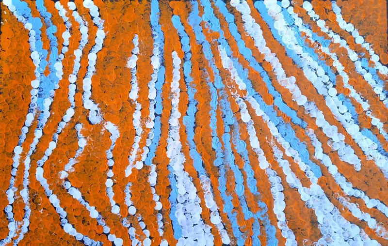 Tommy Watson 50x80cm Acrylic on linen