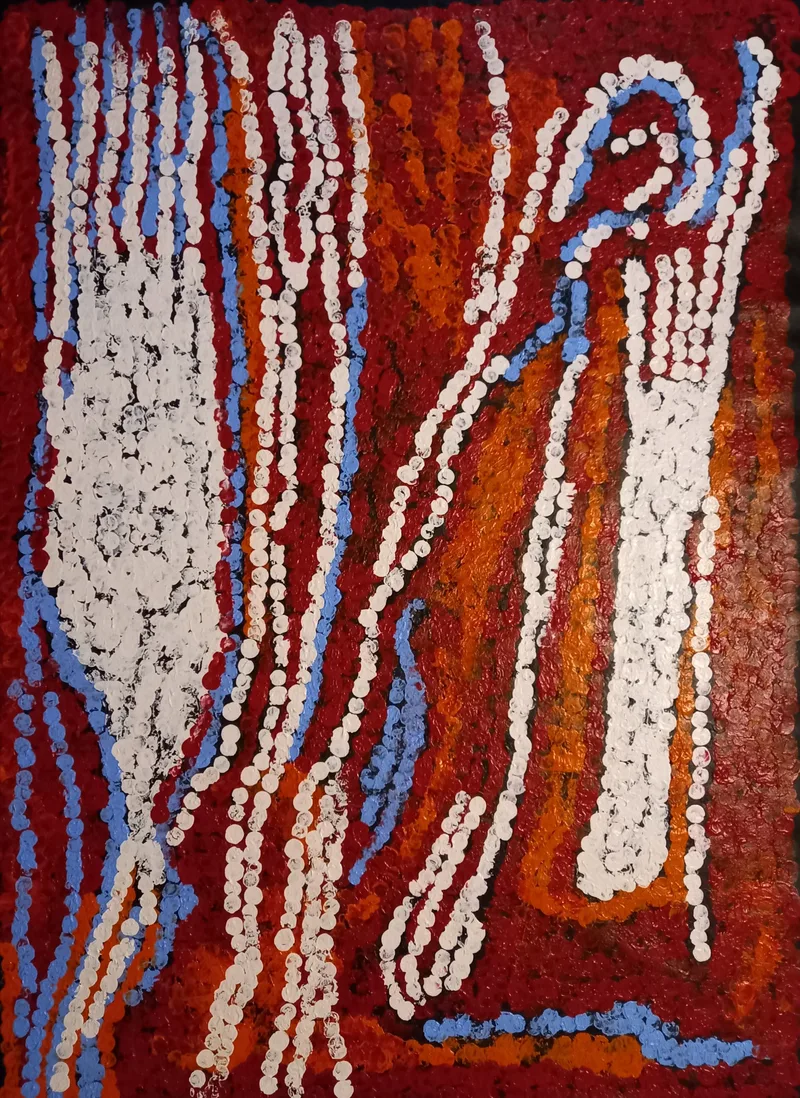 Tommy Watson 2010  76x104cm Acrylic on linen