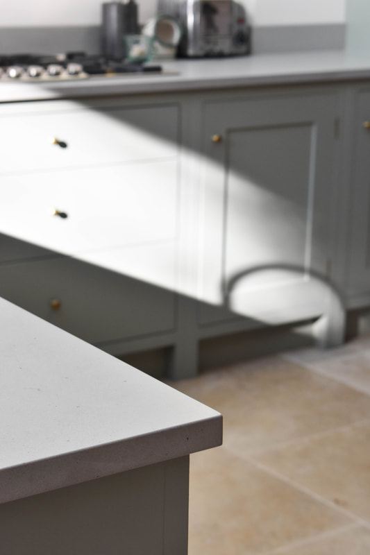 Shaker framed kitchen solid timber in North London