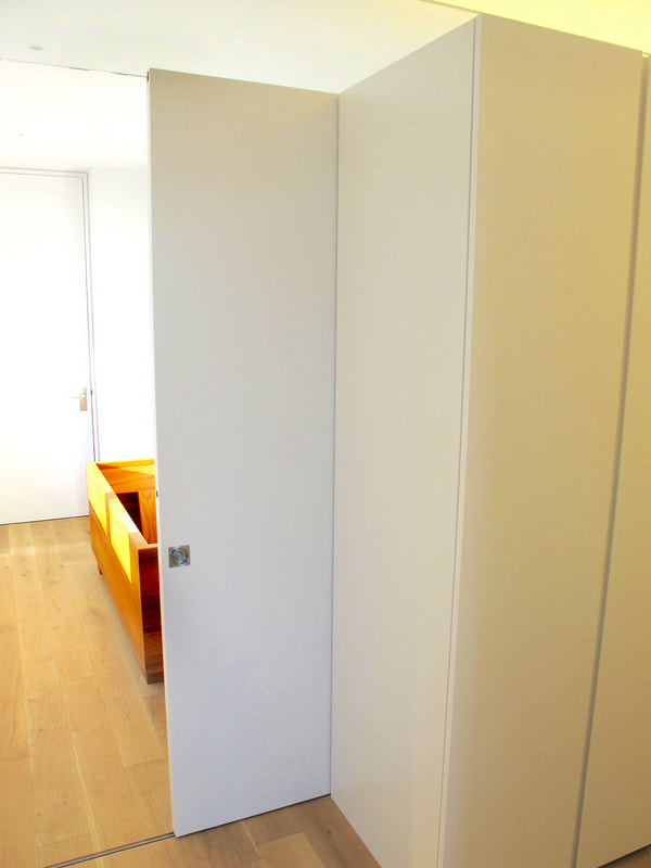 Modern sliding door interior cabinets North London
