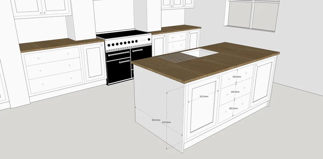 3D design drawing by Matthew Woodworks