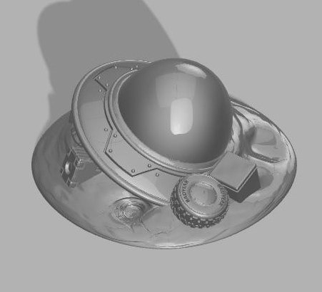 Crashed UFO