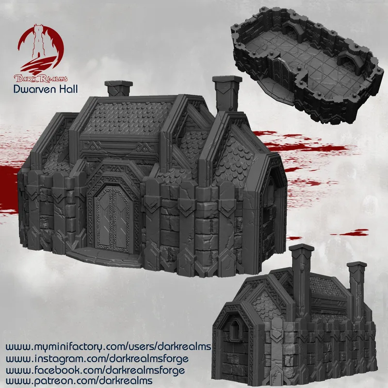 Kir Badur (Dwarf) Hall 10mm