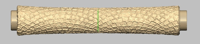 Stone Arcs scenery roller