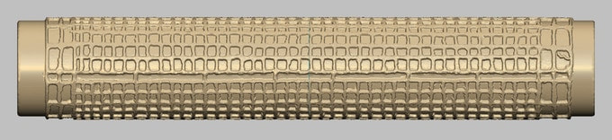 Small regular cobble stone roller