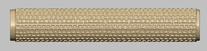 Small cobblestone without borderstone roller
