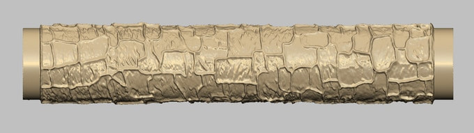 Broken stonewall roller