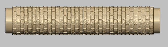 Small Brick wall roller