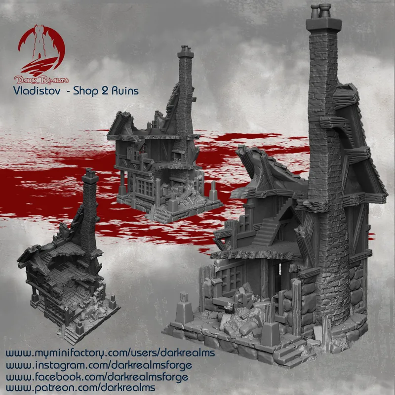 Vladistov Shop 2 Ruins 10mm