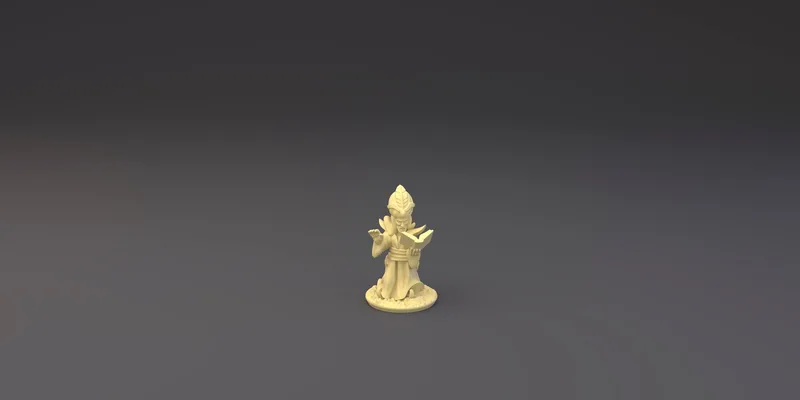 Araby Wizard in 10mm scale