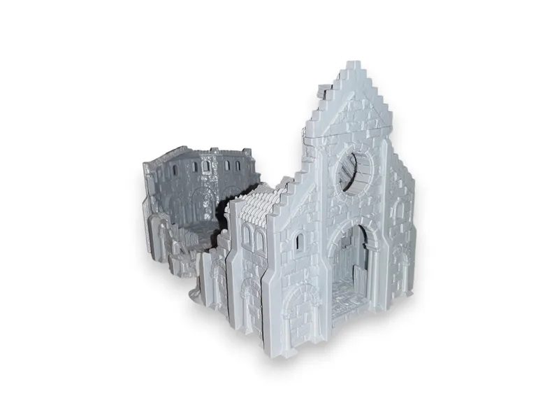 Arkenfel Ruined Stable 28mm