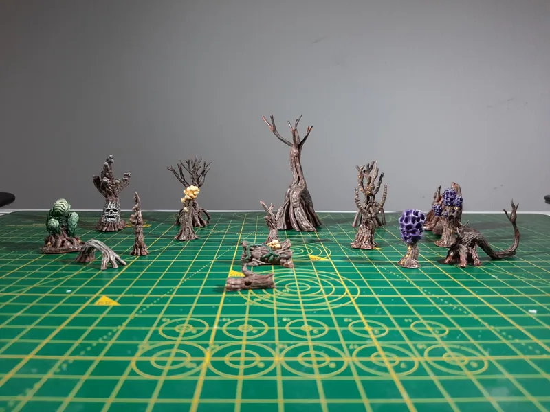 10mm Scale Tree set
