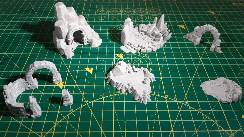 10mm Terrain set