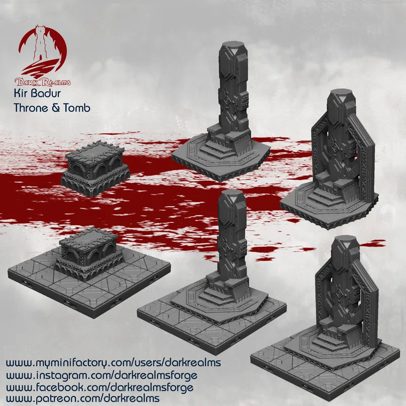 Kir Badur (Dwarf) Thrones 10mm