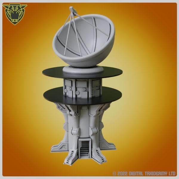 Satellite Dice tower