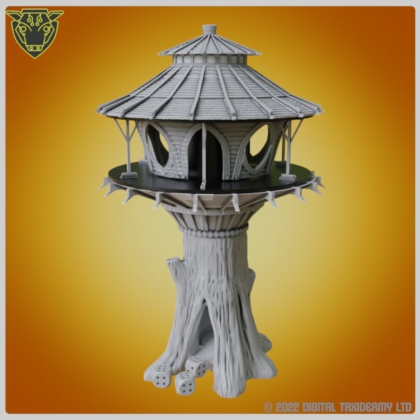 Tree House Dice tower