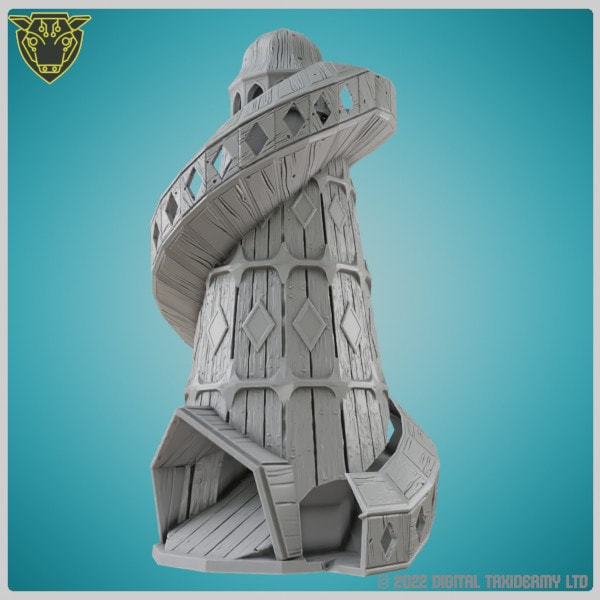 Helter Skelter Dice tower