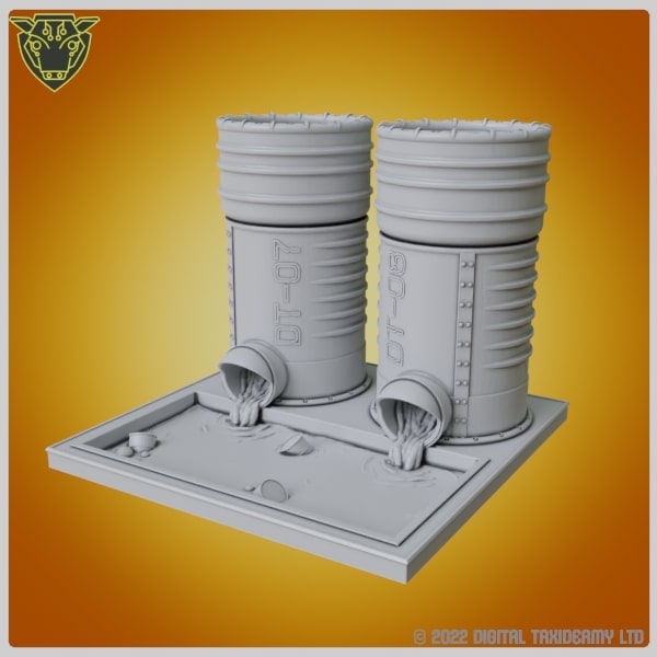 Toxic tank Dice tower