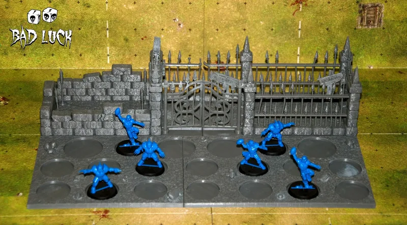 Fantasy Football Undead dugout set