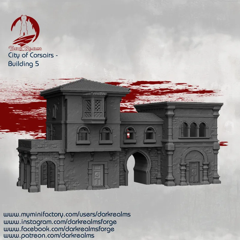 City of Corsairs Building 5 10mm