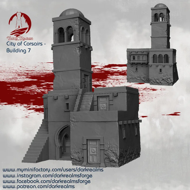 City of Corsairs Building 7 10mm
