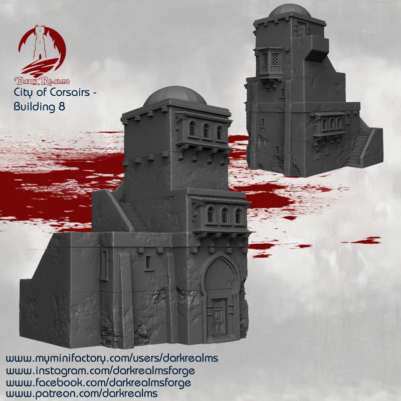 City of Corsairs Building 8 10mm
