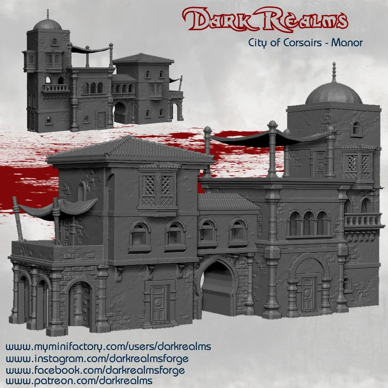 City of Corsairs Manor House
